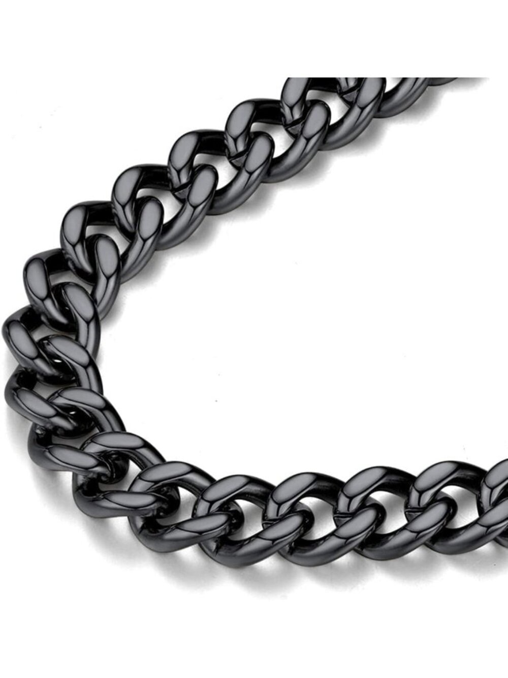 Chunky Gold Plated Curb Chain Necklace for Men | Hip Hop Cuban Link Neck Chains